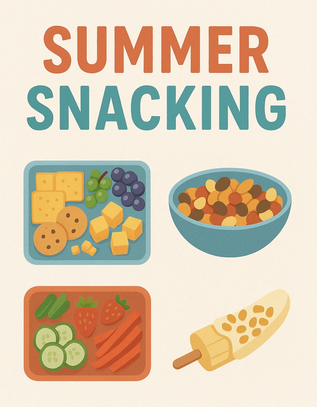 Summer Snacking: Healthy (But Still Fun) Grab-and-Go Ideas
