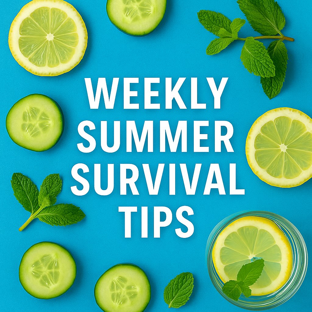 🥤 Hydration Hack 🥤

Fill a big pitcher of water in the morning and toss in lemon slices, cucumber, mint, or berries.

✨ Bonus: Set a timer to sip every hour. Because being hydrated = being less cranky when the temps hit “surface of the sun” status. 😂

Stay cool, stay sippin’, and keep that glow goin’ from the inside out!

#howipamperedchef #SummerSurvivalTips #HydrationHack #BusyMomTips #PamperedAndProud #GlowUpGoals #selfcare #youareworthit