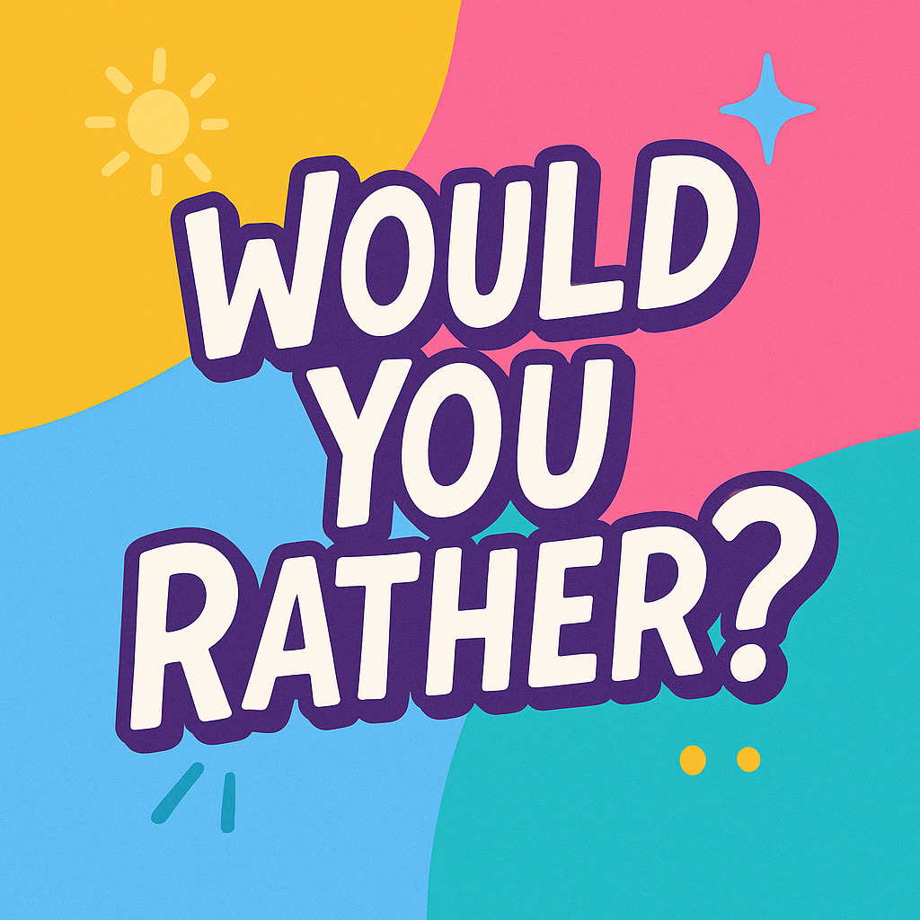 ✨ Would You Rather Wednesday (because why not on a Tuesday, Friday, or any day that ends in -day? 😆)

Okay friends, here’s the big life question of the day:

👉 Would you rather…

🚗 Have a personal chauffeur to drive you everywhere (goodbye parking lot battles, hello naps in the backseat)
OR
💆🏻‍♀️ Have a personal masseuse on call 24/7 (because honestly, adulting is basically one giant knot in your shoulders)?

Drop your pick below ⬇️ and tell me WHY—because I know y’all have some creative reasoning!

#WouldYouRather #LifeDecisions #ChauffeurVsMasseuse #AdultingIsHard #FunPost #PickOne #TellMeWhy